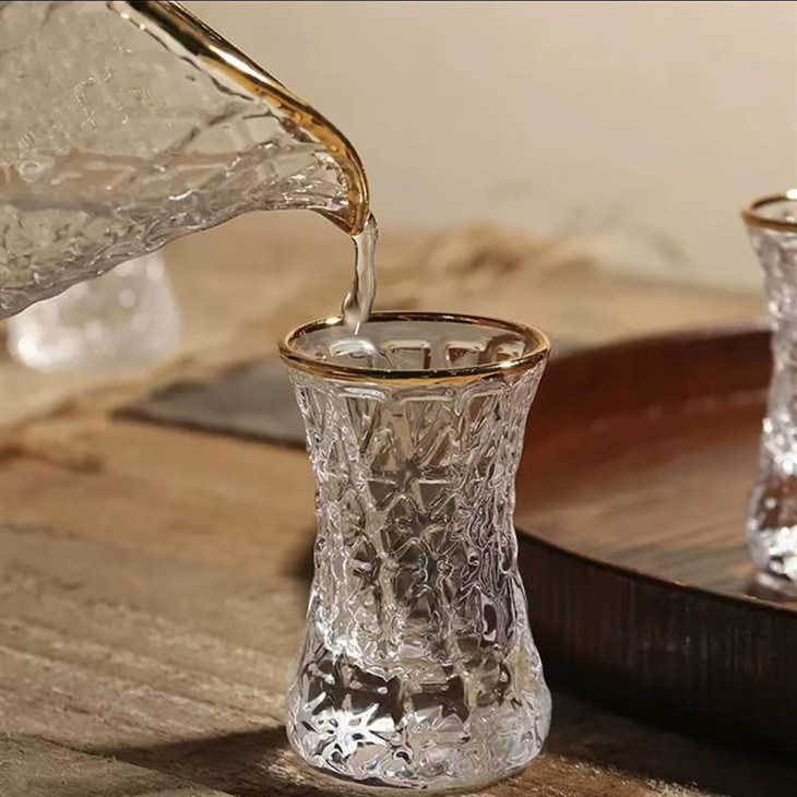 Glass Liquor Pot Sets, Glass Liquor Cups For Party, Festival, And Wedding